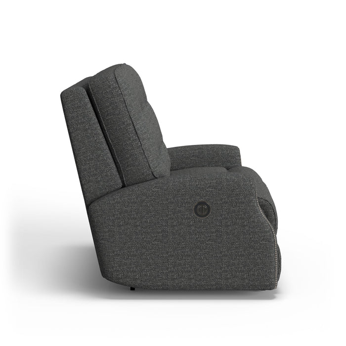 Devon - Reclining Loveseat, Nailhead Trim