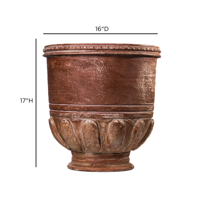 Visha - Grecian Vase - Terracotta