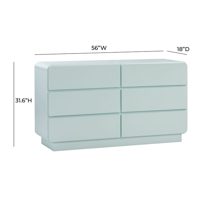 Sagura - 6-Drawer Dresser