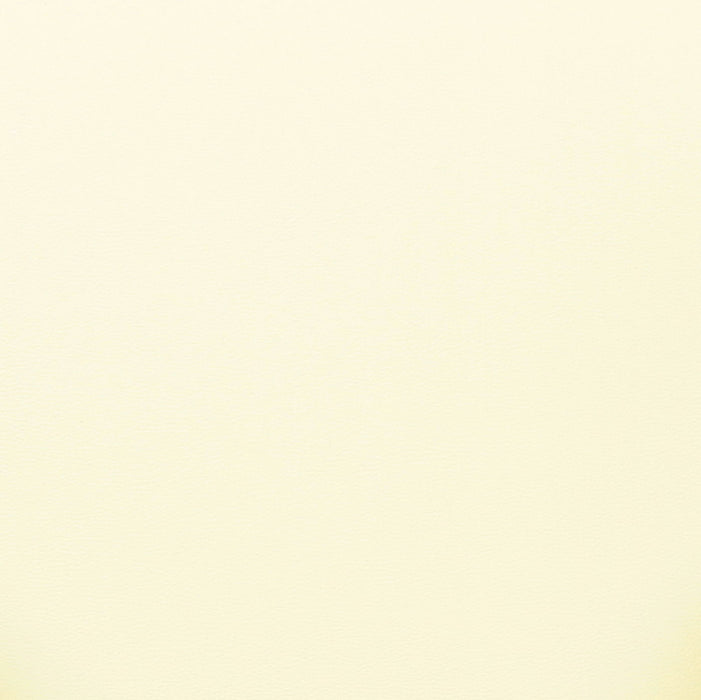 Sezanne - Vegan Leather And 2-Tone Jacquard Dining Chair - Cream