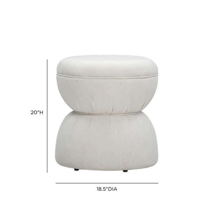 Tomlin - Gaming Ruched Ottoman