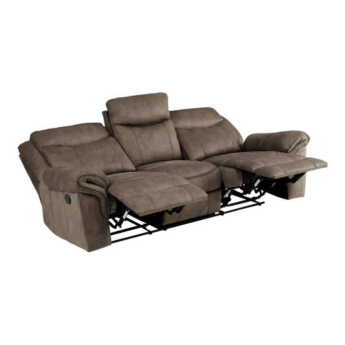 Aram - Reclining Sofa w/ Drop Down Table