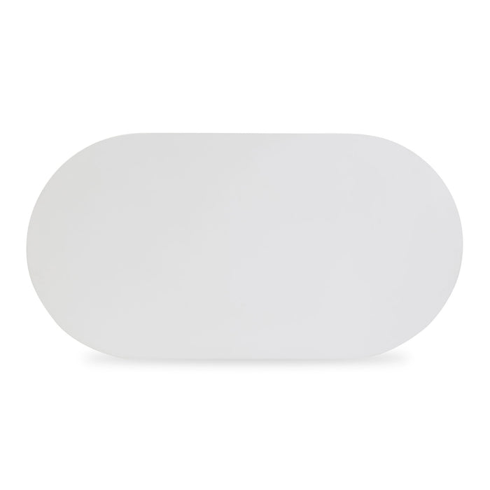 Nara - Indoor / Outdoor Concrete Dining Table - Pure White