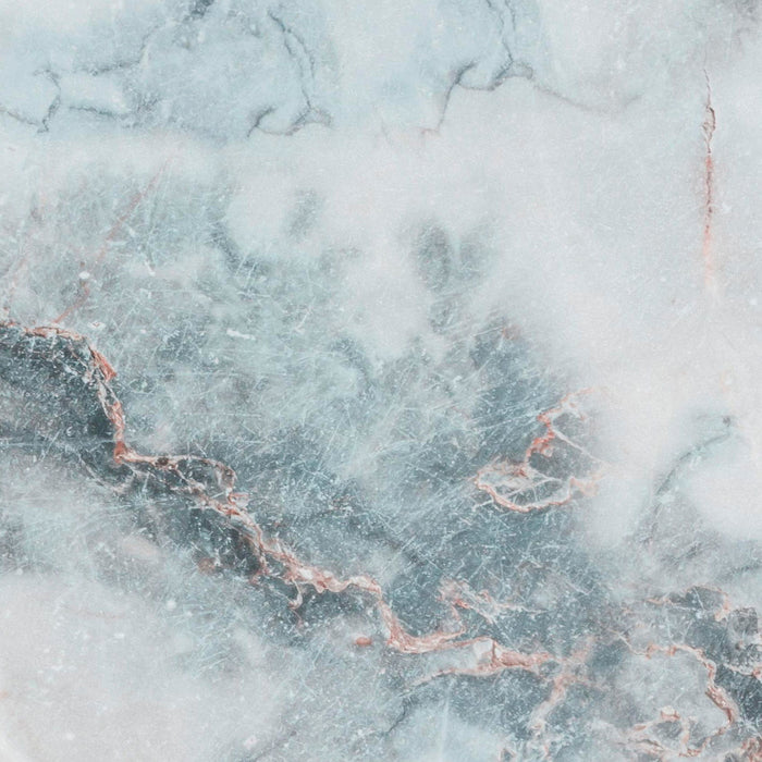 Zara - Indoor / Outdoor Side Table - Blue / White