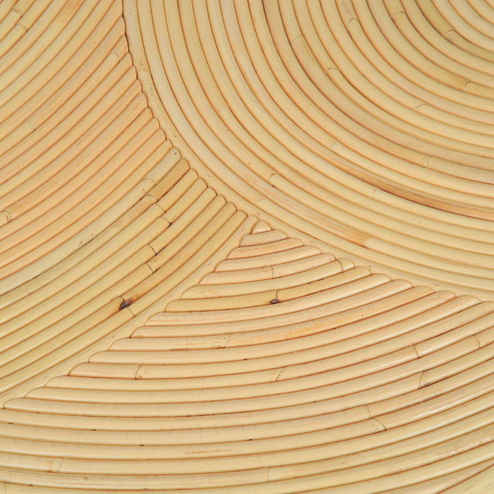Matea - Rattan Arch Side Table - Natural