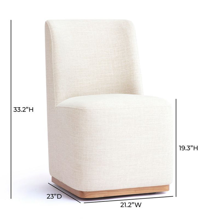Melissa - Rolling Dining Chair