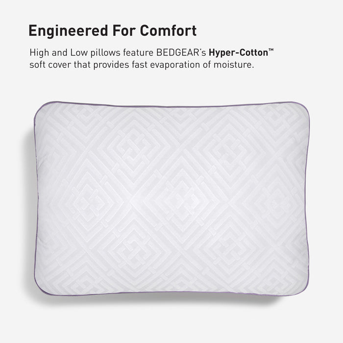 Low & High - High Pillow - White