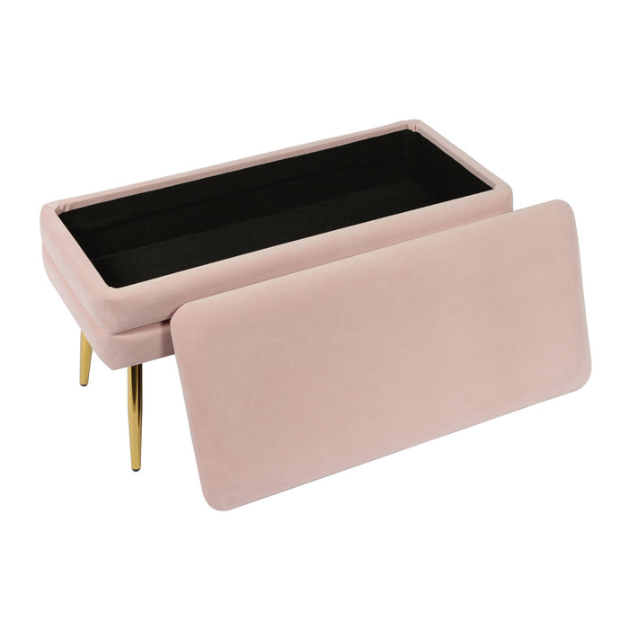 Ziva - Velvet Storage Bench
