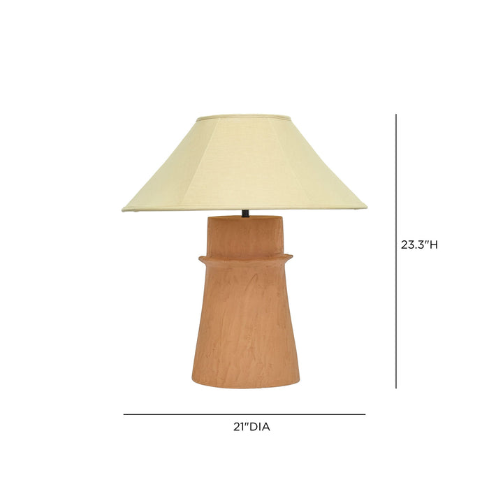 Matson - Terracotta Table Lamp - Natural