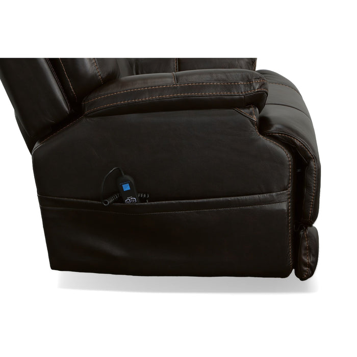 Clive - Power Recliner With Power Headrest & Lumbar - Black