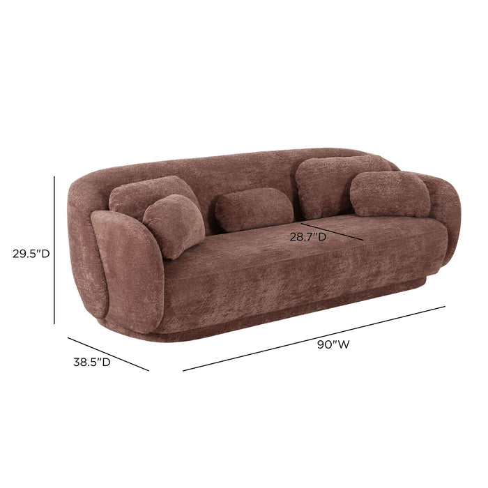 Misty - Knubby Fabric Sofa