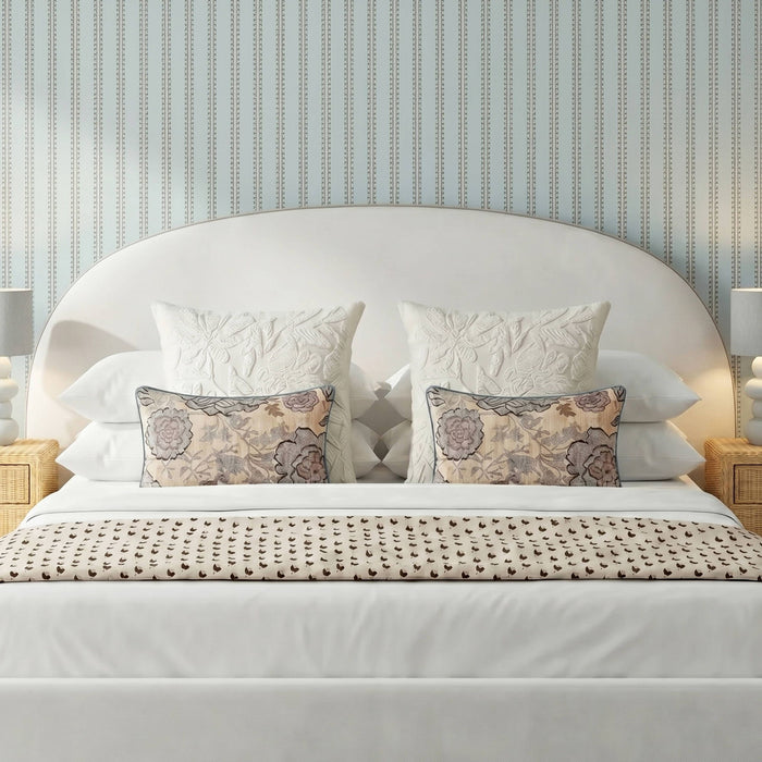 Taman - 24" Cotton Accent Pillow - Spring Florals