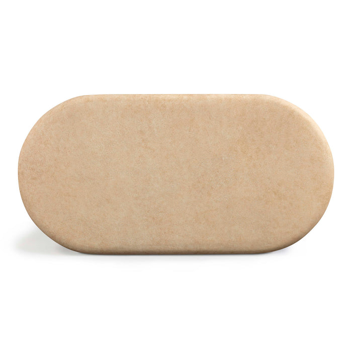 Suraya - Concrete Rounded Coffee Table