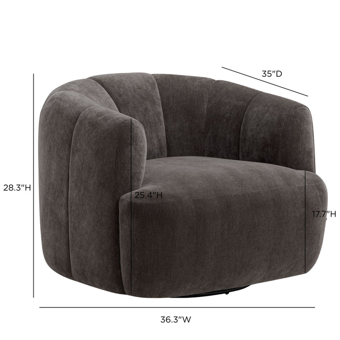 Jasmine - Swivel Accent Chair