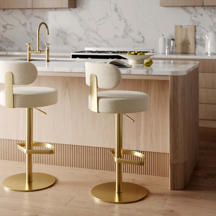 Primrose - Adjustable Stool - Cream