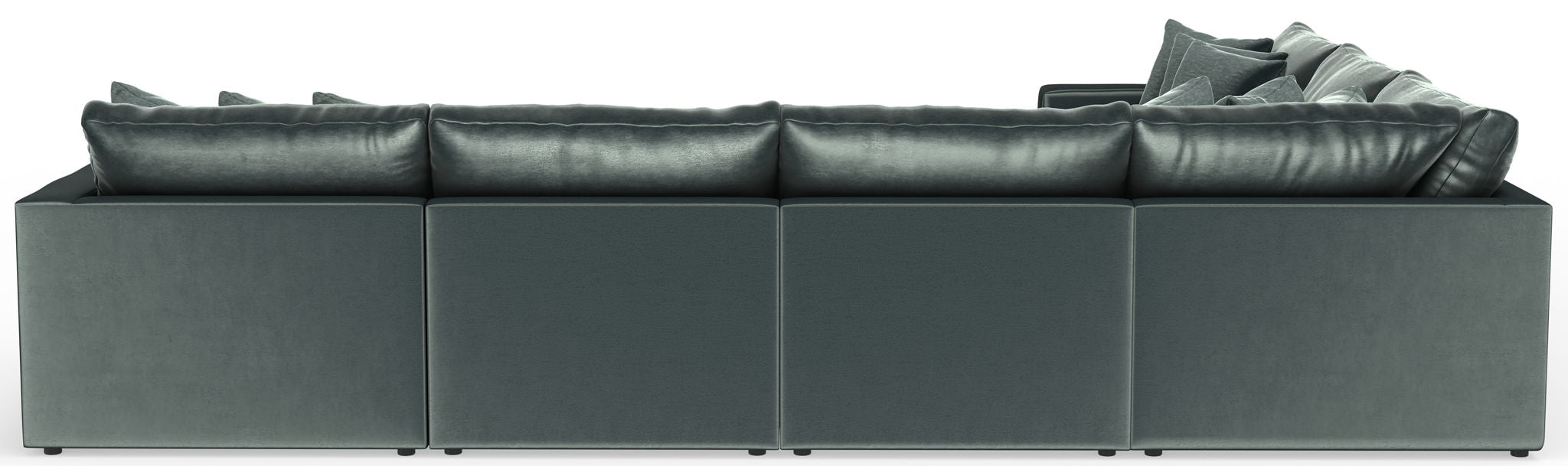Remington - Modular Sofa And Cocktail Ottoman - Pine