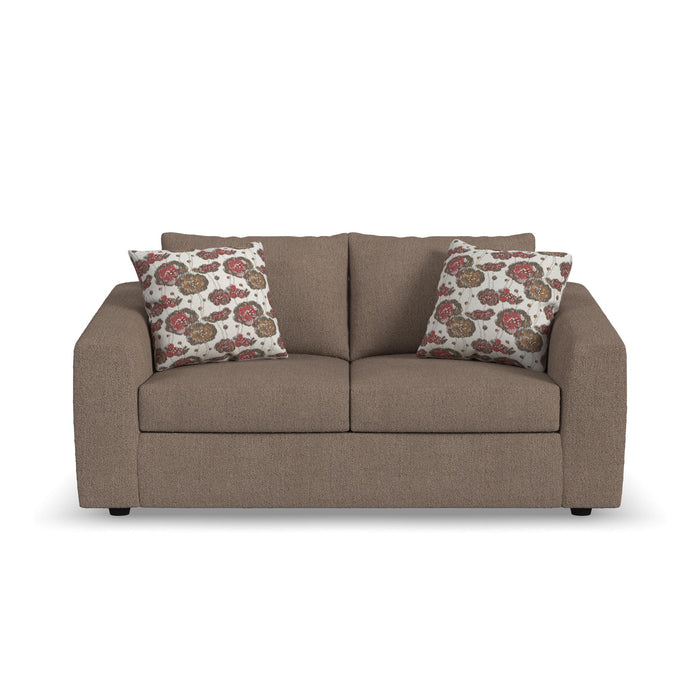 Chevy - Fabric Loveseat - Brown