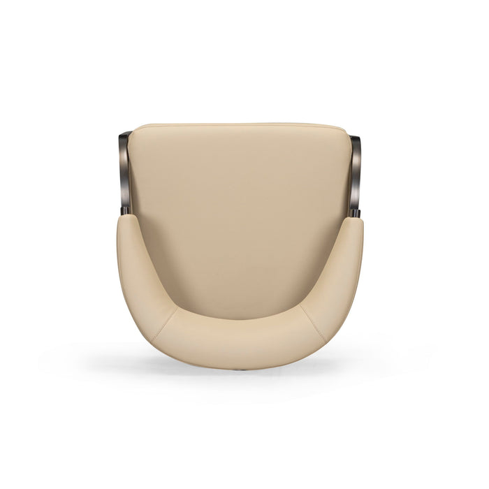 Tatum - Performance Vegan Leather Counter Stool - Taupe