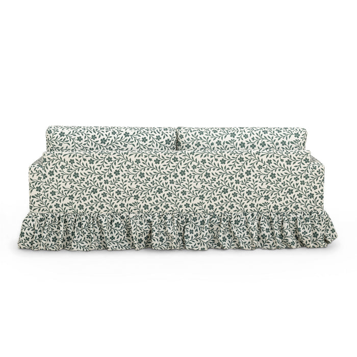 Gertrude - Performance Linen Weave Sofa - Floral