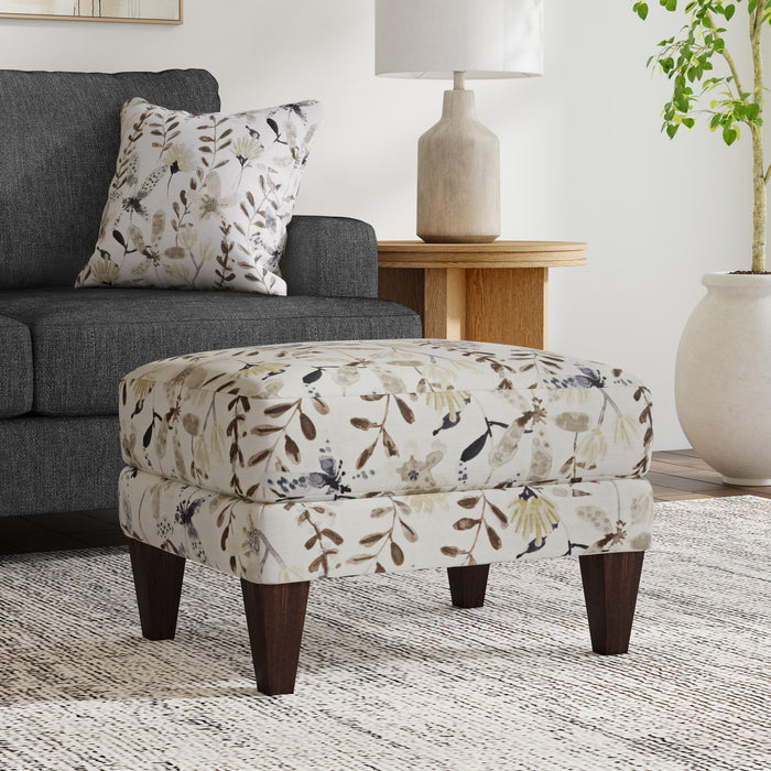 Skylar - Fabric Stationary Ottoman