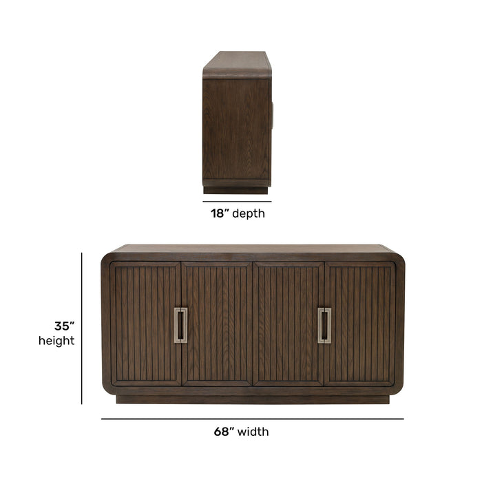 Athens - Buffet - Chocolate Brown