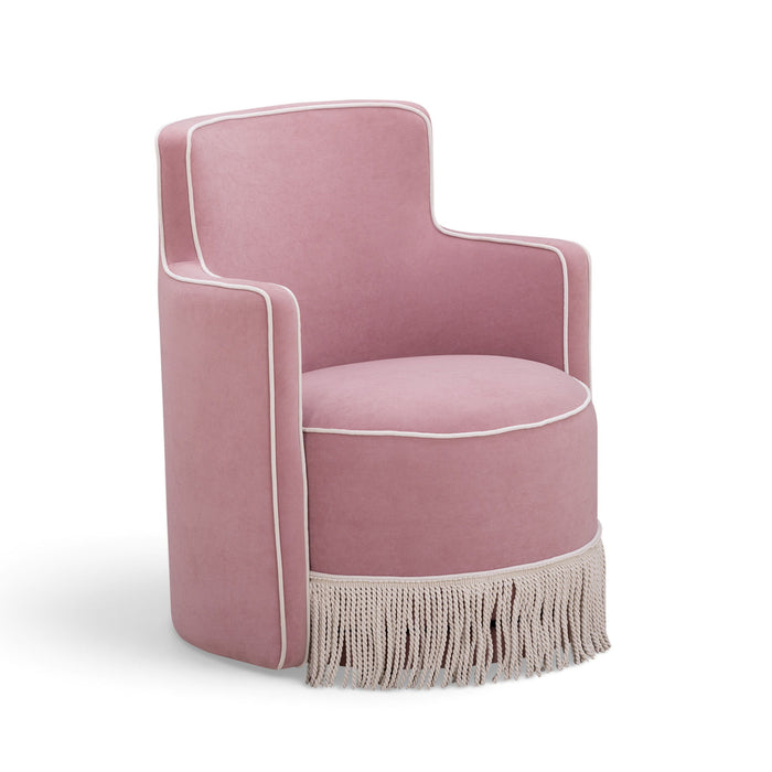 Passe - Tasseled Swivel Chair
