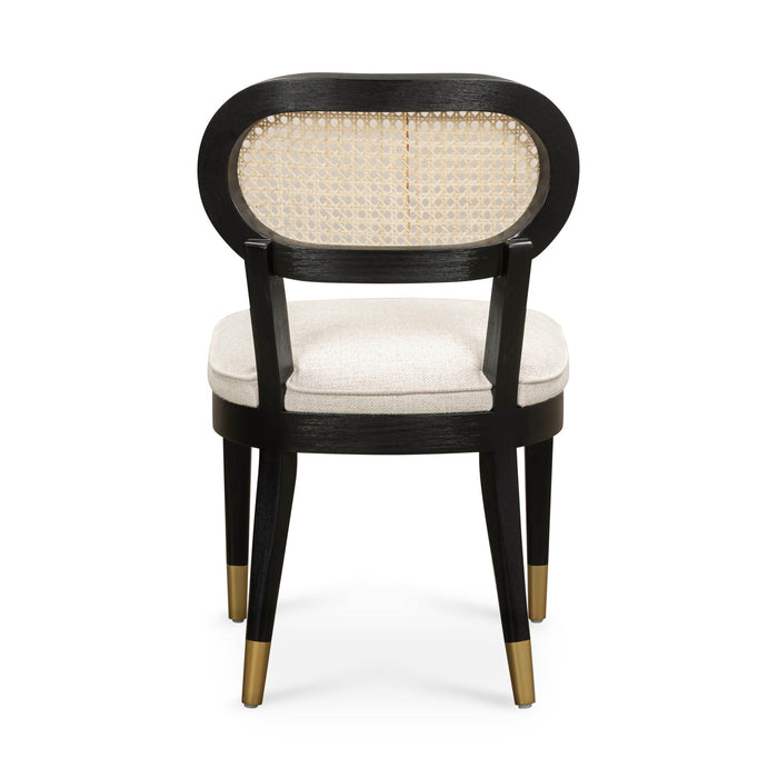 Cosette - Dining Chair - Black / Cream