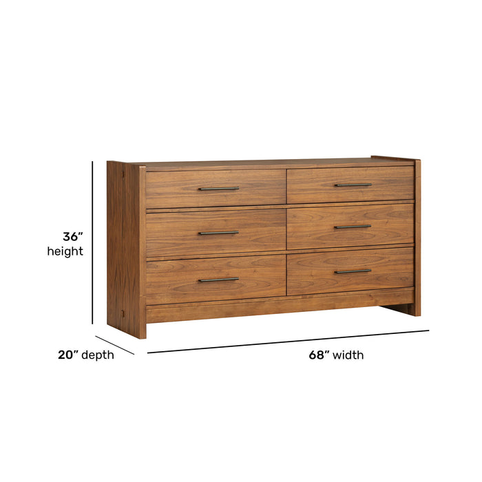 Lincoln - Dresser - Warm Walnut