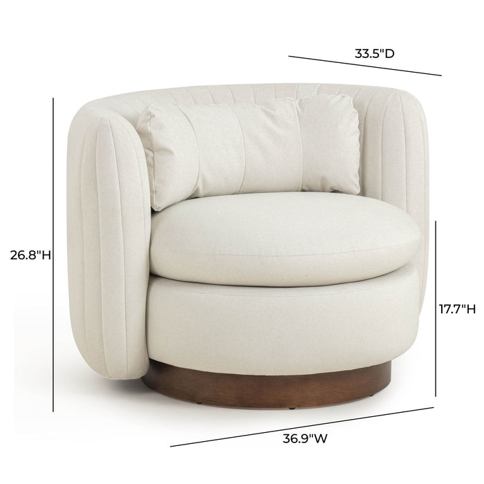 Nura - Swivel Accent Chair