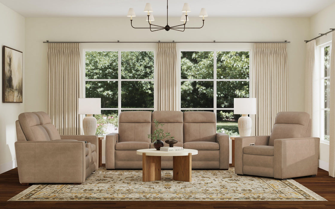 Dutch - Power Recliner With Power Headrest & Lumbar