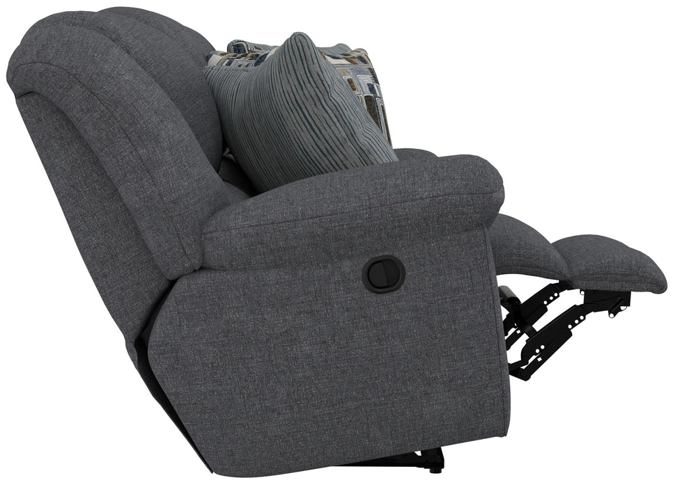 Trifecta - Sofa With 3 Recliners and Drop Down Table