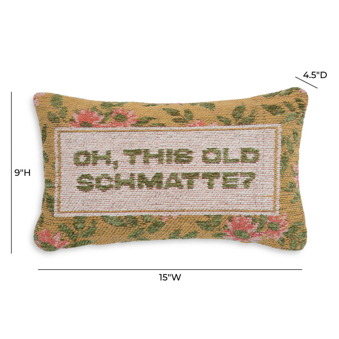 Oh, This Old Schmatte - Pillow - Multi