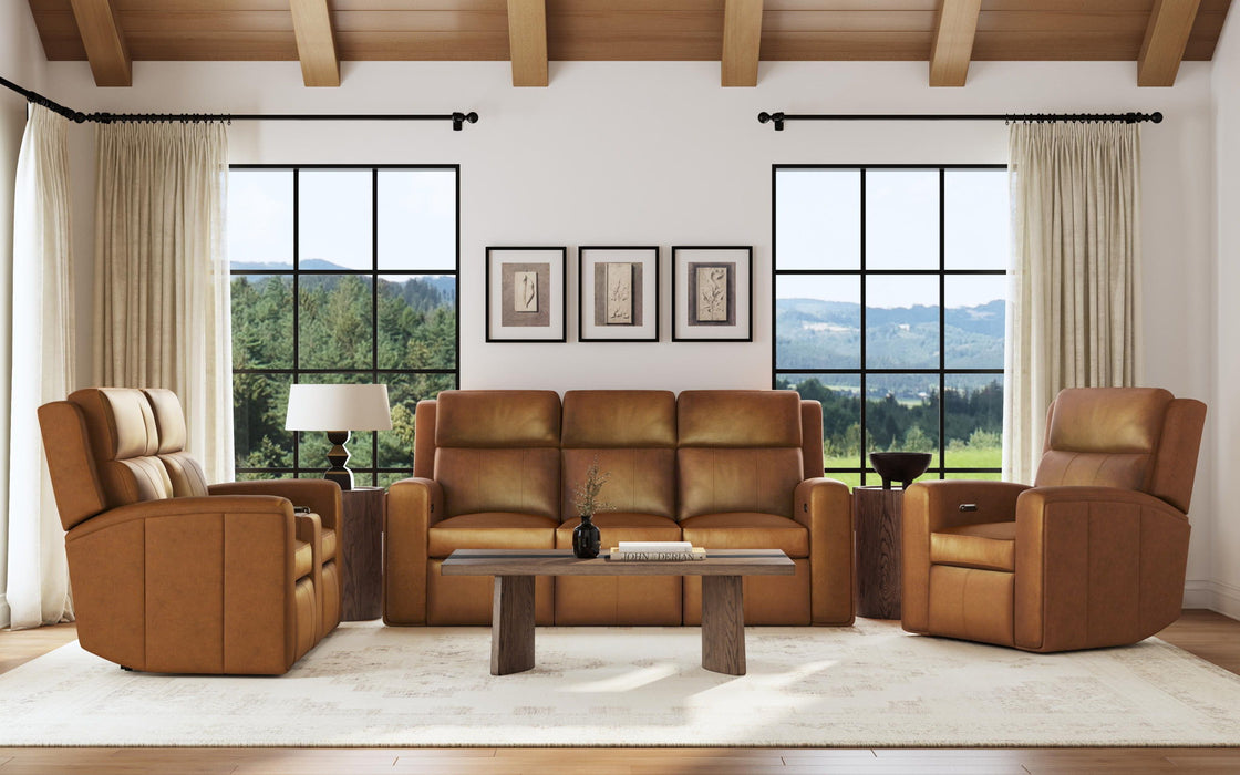 Wyatt - Power Reclining Sofa With Power Headrests & Lumbar