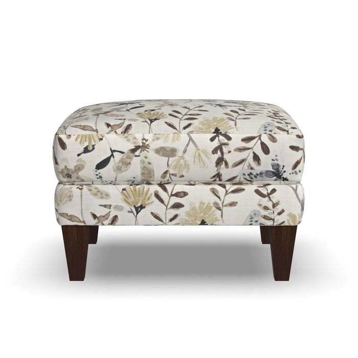 Skylar - Fabric Stationary Ottoman