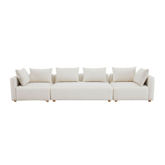 Hangover Cream Boucle Sofa
