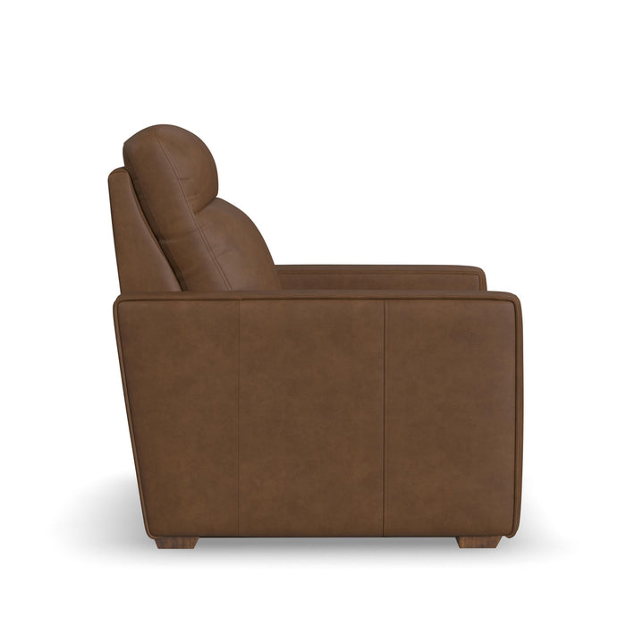 Dutch - Power Recliner With Power Headrest & Lumbar