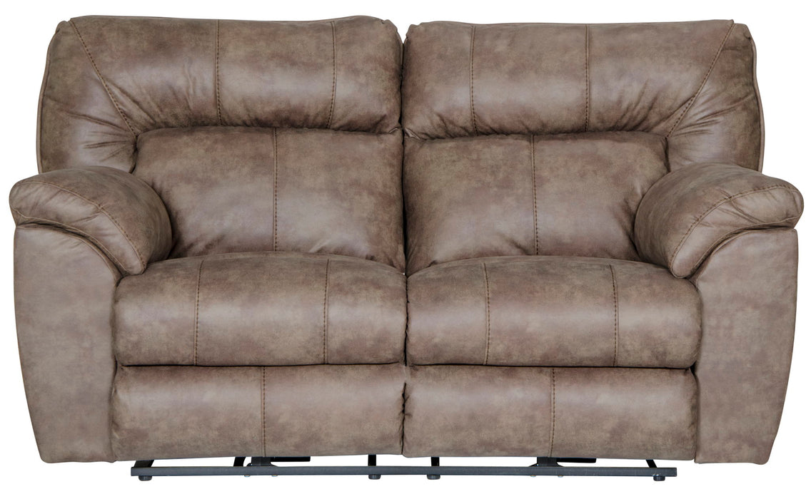 Hollins - Power Reclining Loveseat - Coffee
