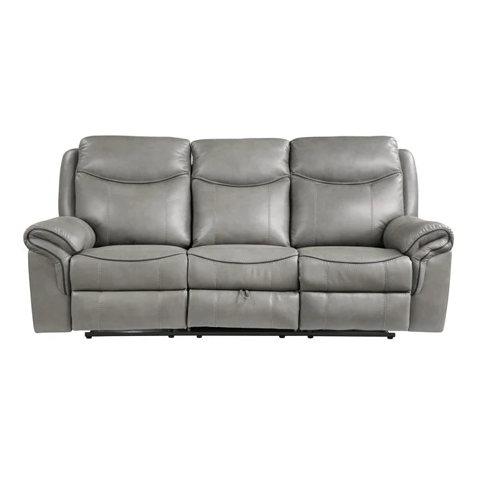 Aram - Reclining Sofa w/ Drop Down Table