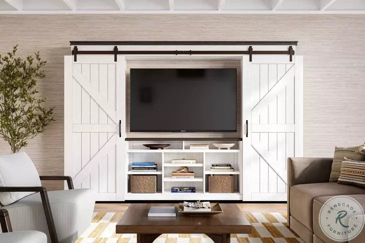 *CLOSEOUT* Harrison Entertainment Center w/ Sliding Doors