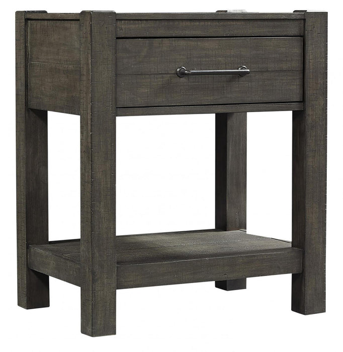 Mill Creek - 1 Drawer Nightstand