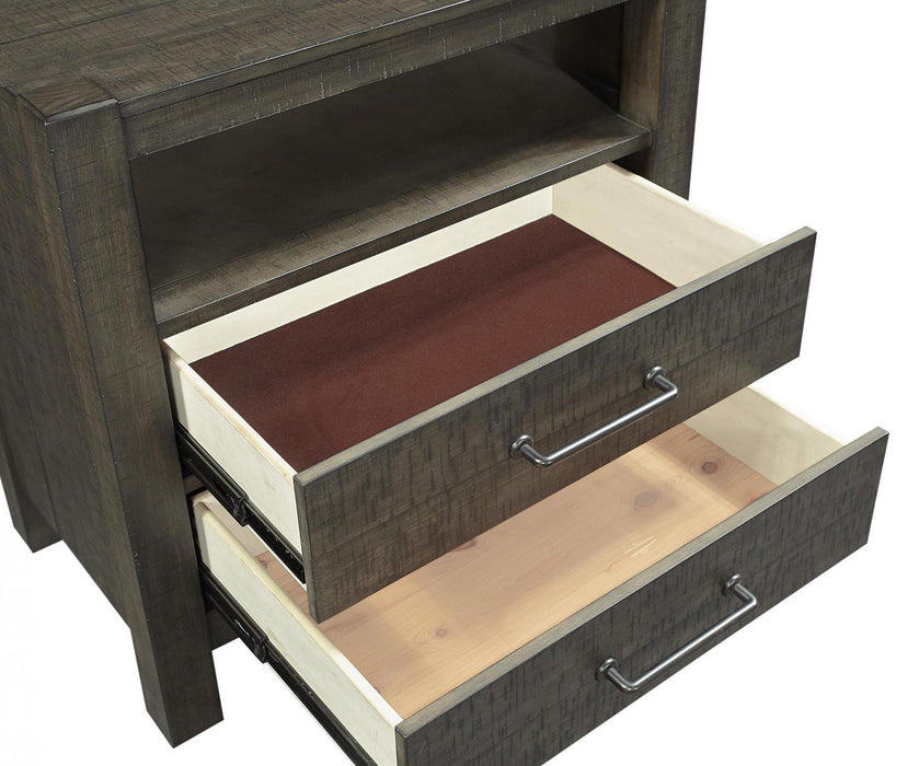 Mill Creek - 2 Drawer Nightstand