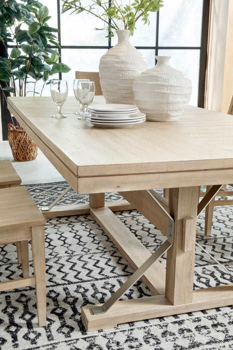 Maddox - Dining Table & Side Chairs