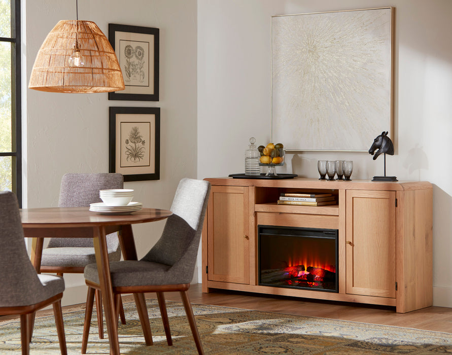 Cooper - 66" Fireplace Console