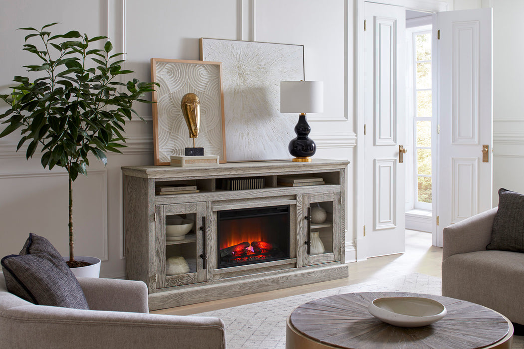 Manchester - 73" Highboy Fireplace Console