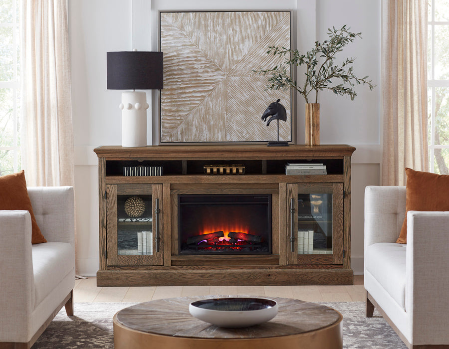 Manchester - 73" Highboy Fireplace Console