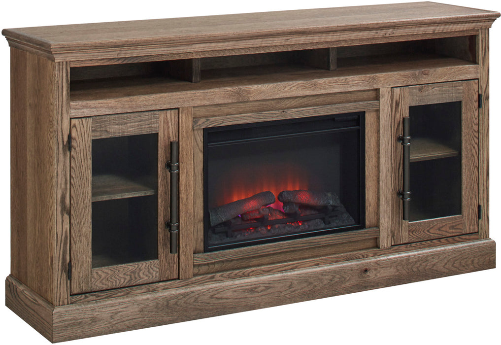 Manchester - 73" Highboy Fireplace Console