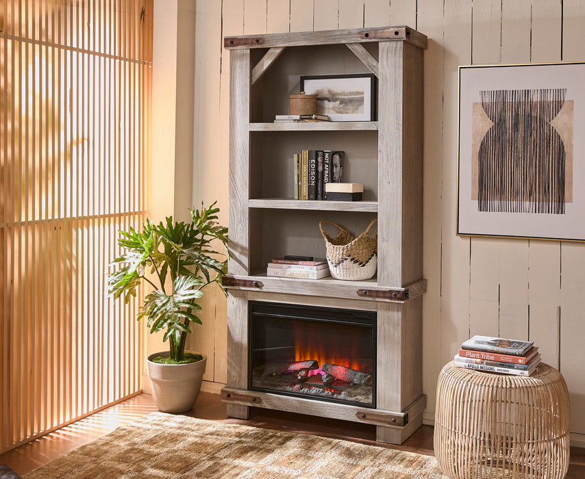 Sawyer - 74" Fireplace Display Case