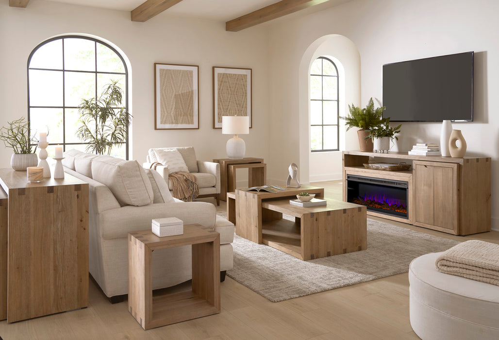 Lyndon - 75" Console w/Fireplace