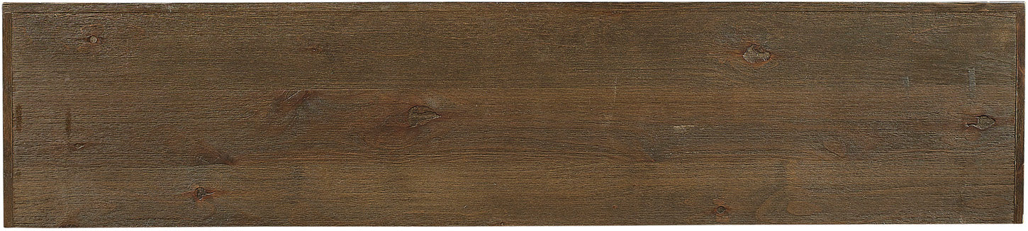 Sawyer - 79" Fireplace Console & Hutch