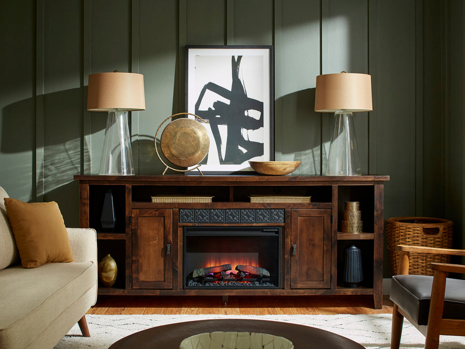 Alder Grove - 84" Fireplace Console